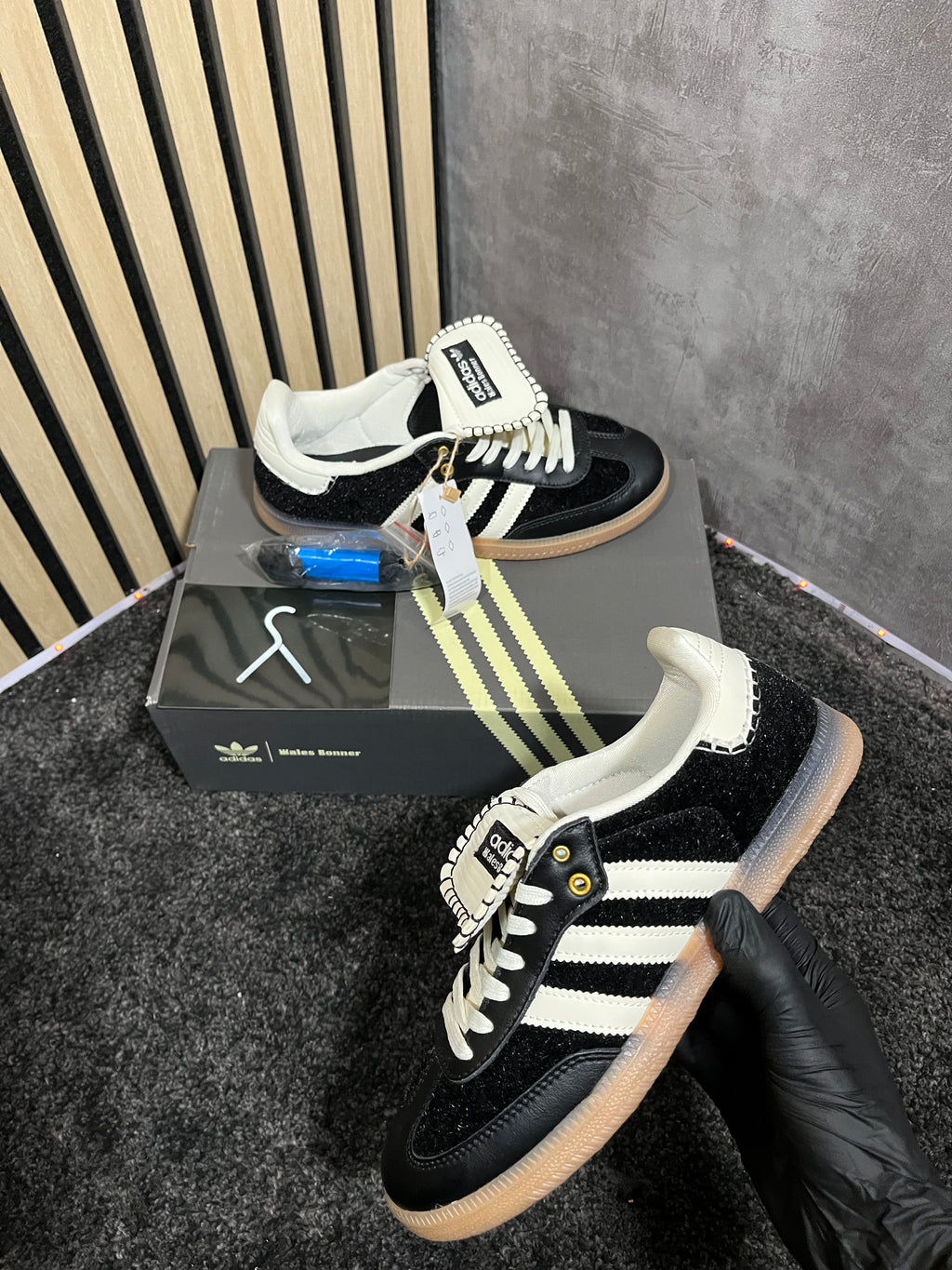 ADIDAS SAMBA WALES BONER BLACK
