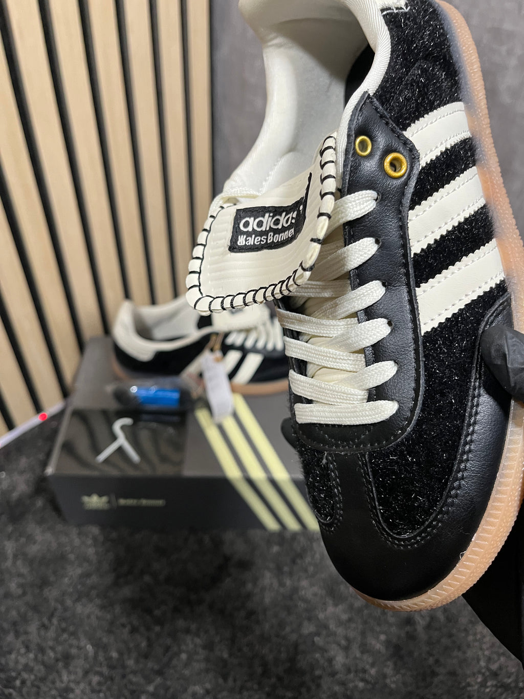 ADIDAS SAMBA WALES BONER BLACK