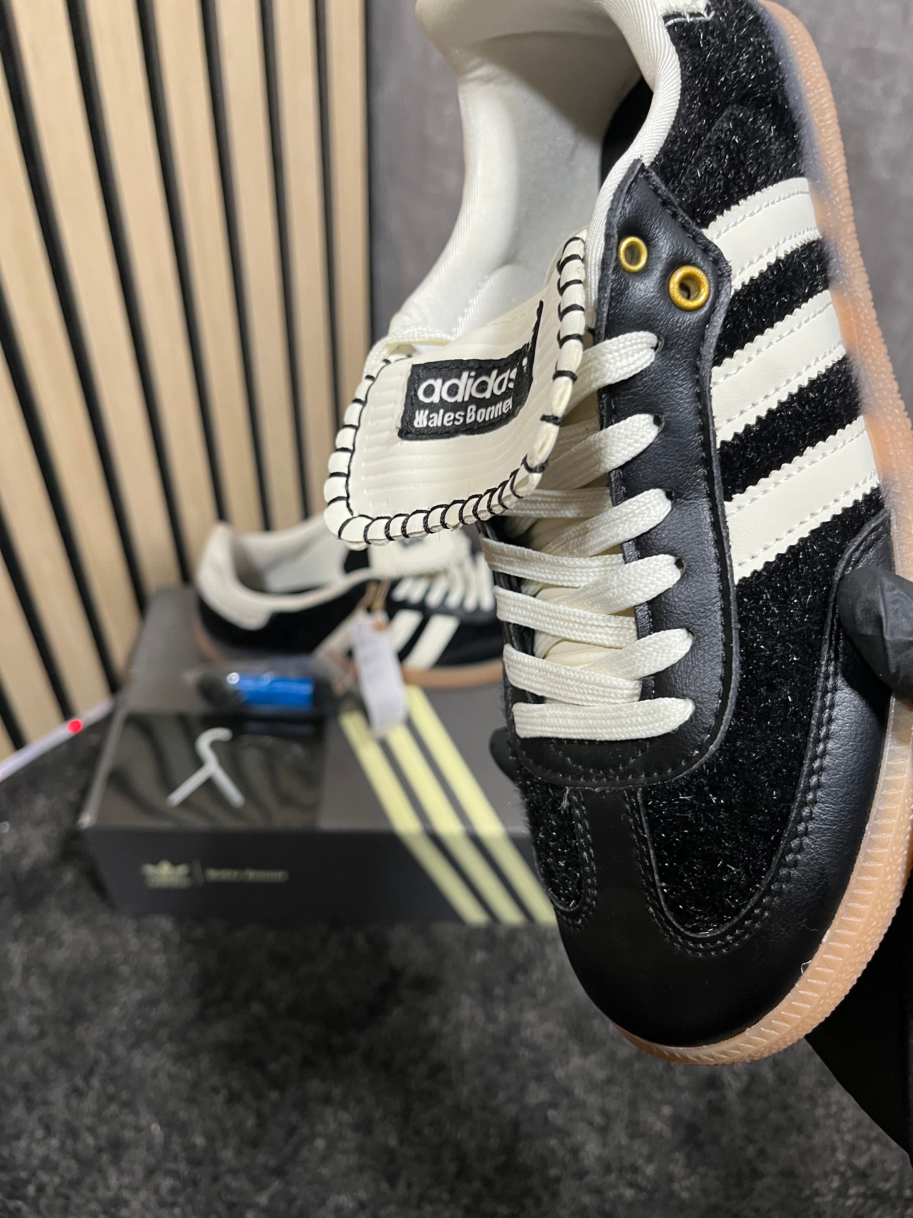 ADIDAS SAMBA WALES BONER BLACK