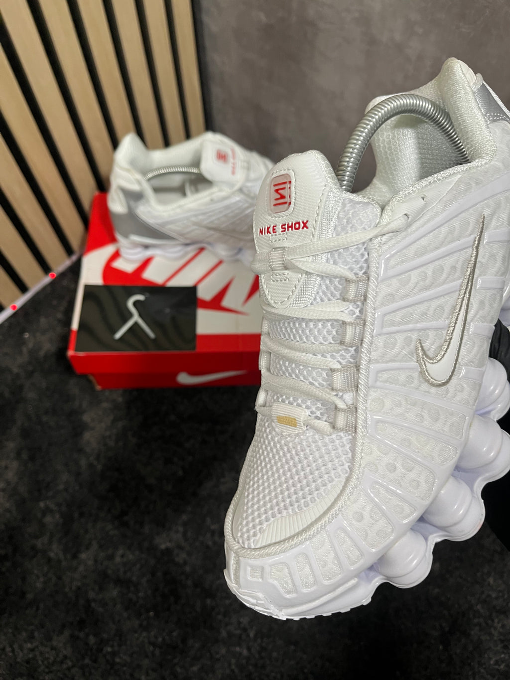 NIKE SHOX TL BLANCAS