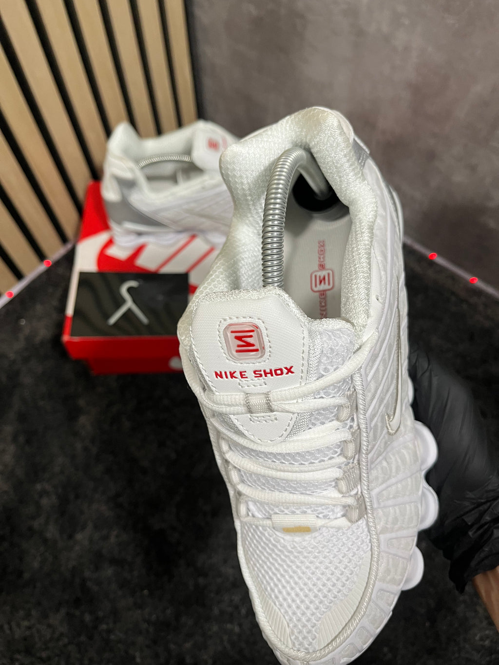 NIKE SHOX TL BLANCAS